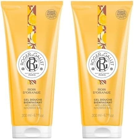 BOIS D'ORANGE gel douche fraîcheur tonifiant 200 ml (embalagem de 2)