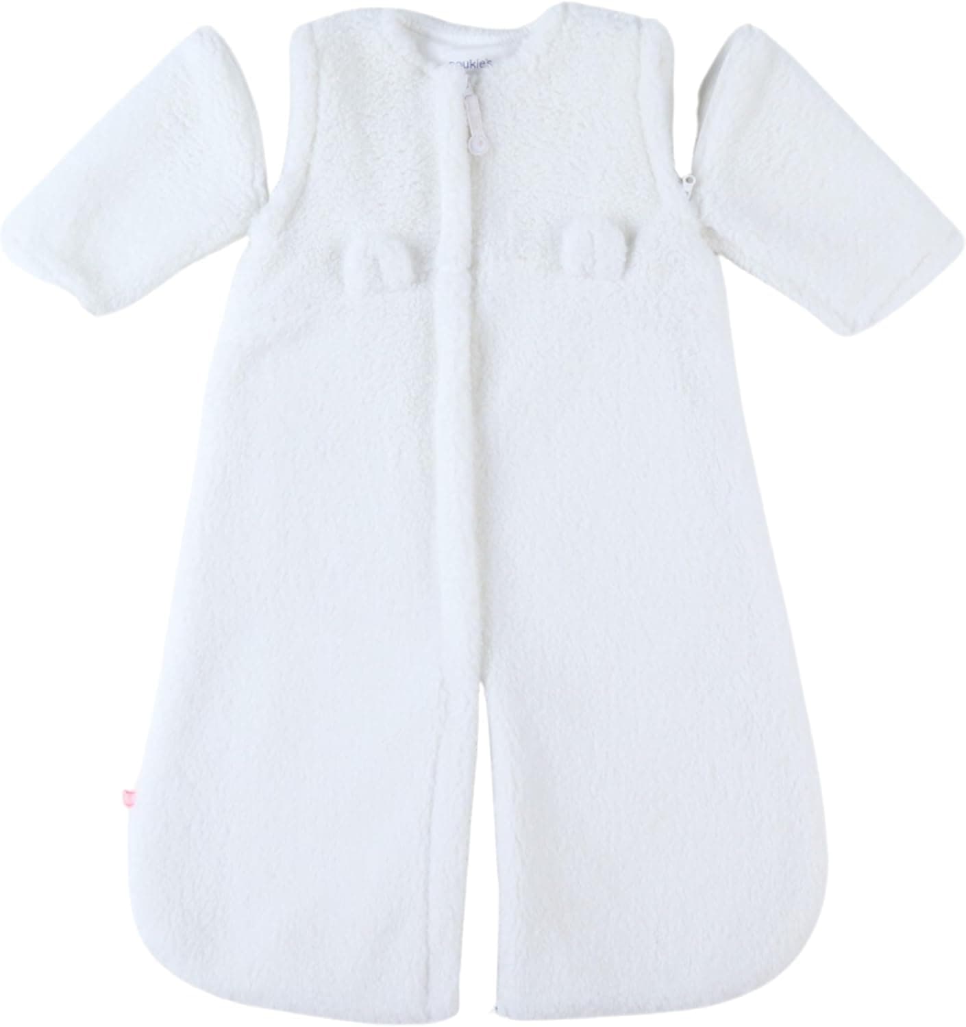 Noukie's Saco de dormir de inverno de 1 a 6 meses (70 cm) – Saco de dormir TOG de 2 a 3,5 – Sherpa cru