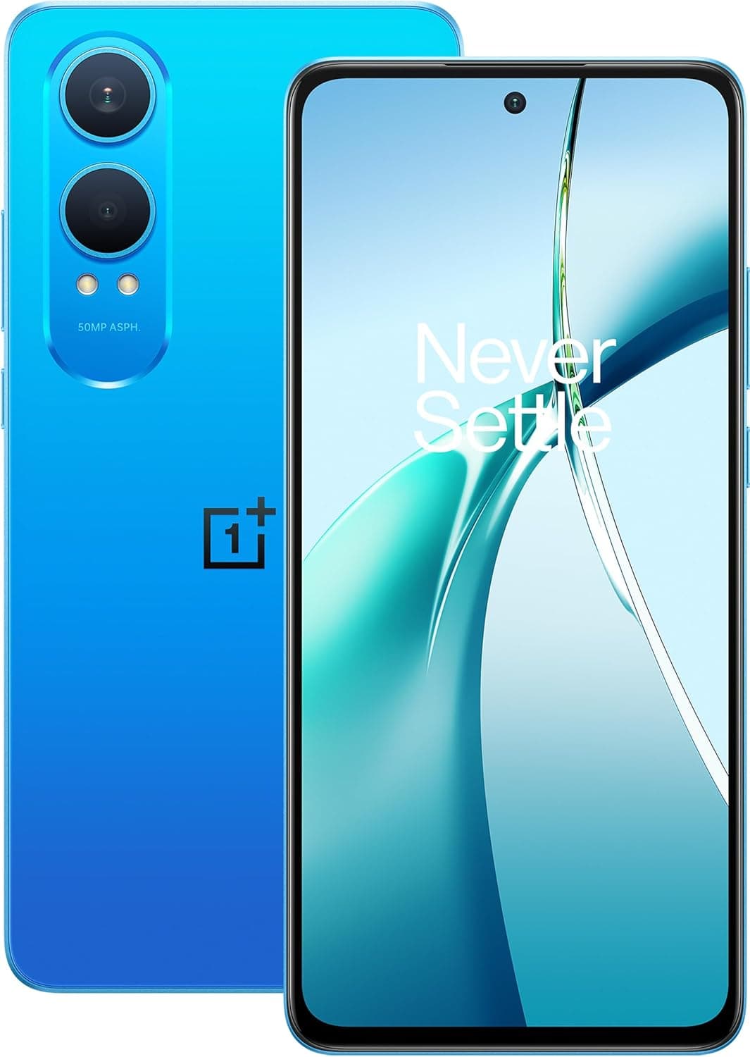 OnePlus Nord CE 4 Lite 5G 8 GB RAM 256 GB armazenamento smartphone sem SIM com câmara dupla de 50 MP - Mega Blue