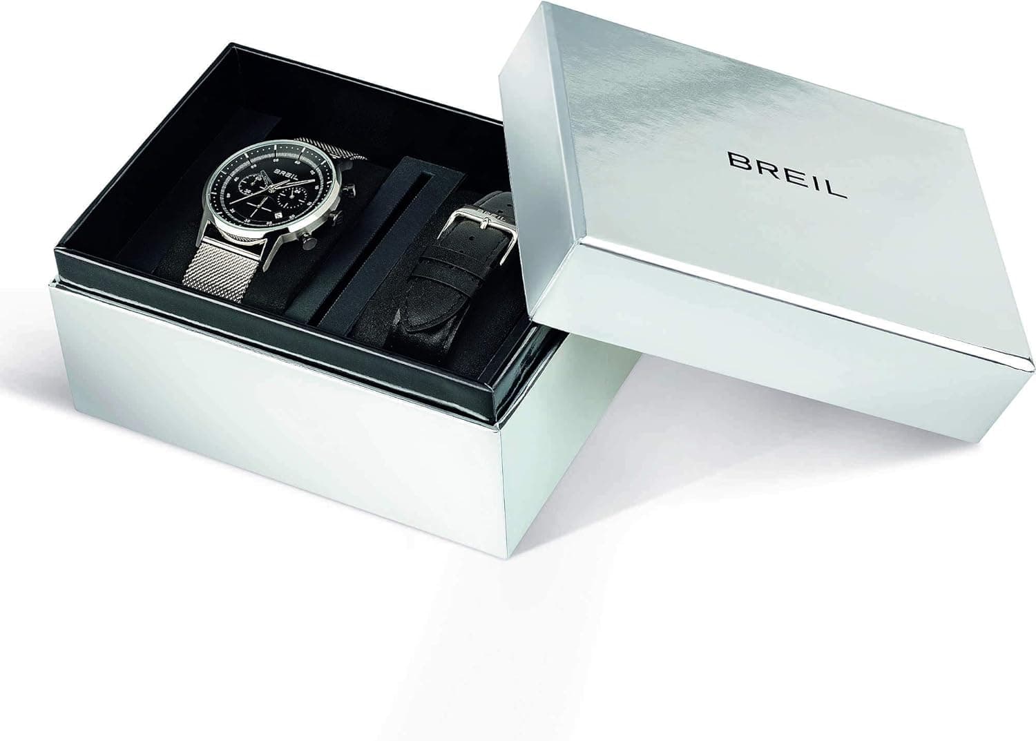 BREIL, Relógio para homem Coleção Six.3.Nine, Movimento Quartzo Analógico, Resistente à Água até 50 Metros, Ideias de Presente para Homens