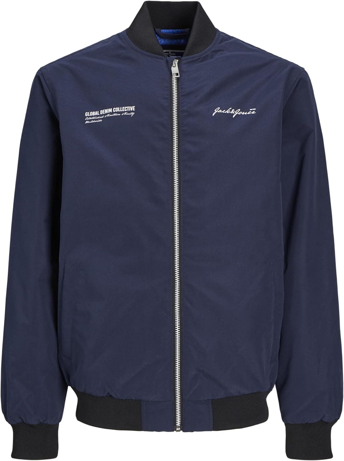 JACK&JONES JUNIOR Chaqueta Bomber para Niños 152 Navy Blazer