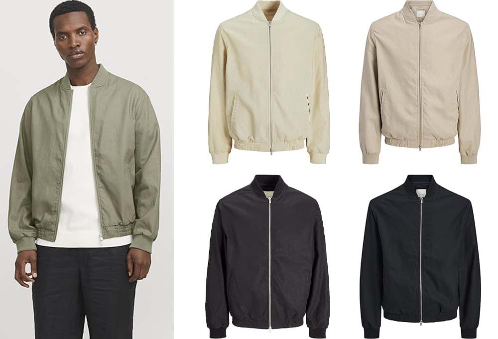 JACK & JONES Jprccleister Bomber | Casaco bomber para homem