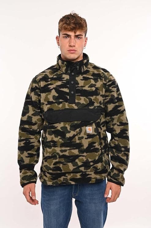 Carhartt Camisola de forro polar de corte relaxado para homem