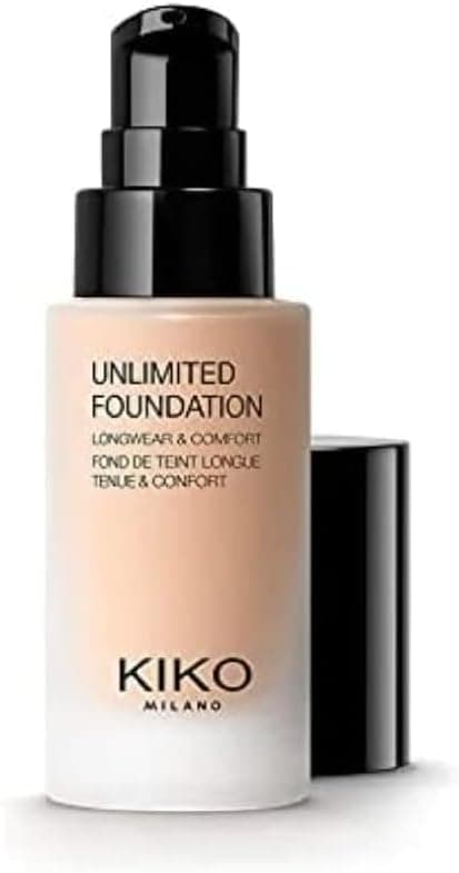 KIKO Milano Unlimited Foundation 2R | Base de maquilhagem fluída de longa duração