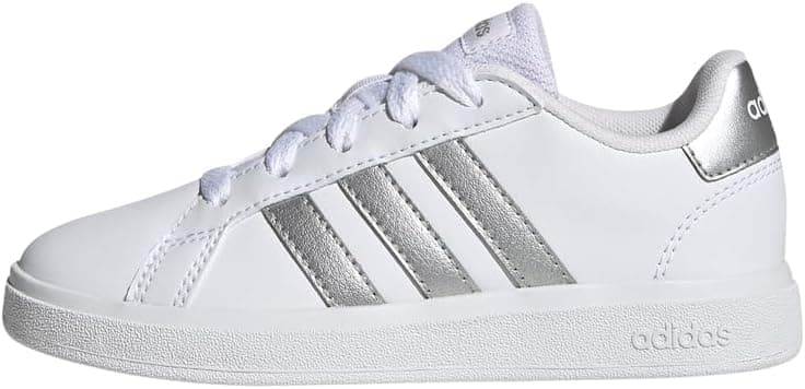 adidas Grand Court Lifestyle Tennis Lace-up Shoes, sapatilhas de ténis unissexo para crianças