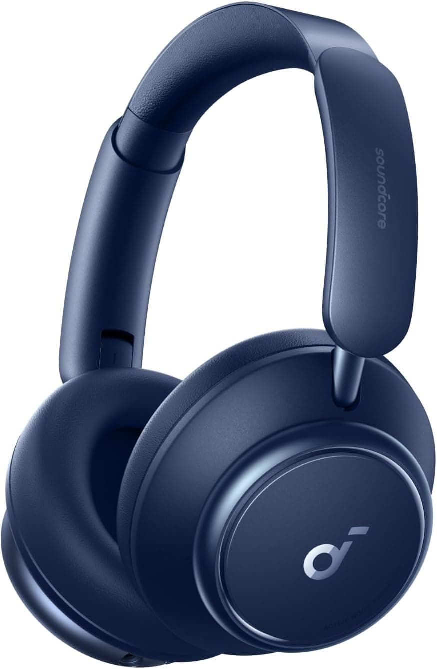 Soundcore Space Q45 | Auscultadores bluetooth com cancelamento ativo de ruído e autonomia até 50 horas
