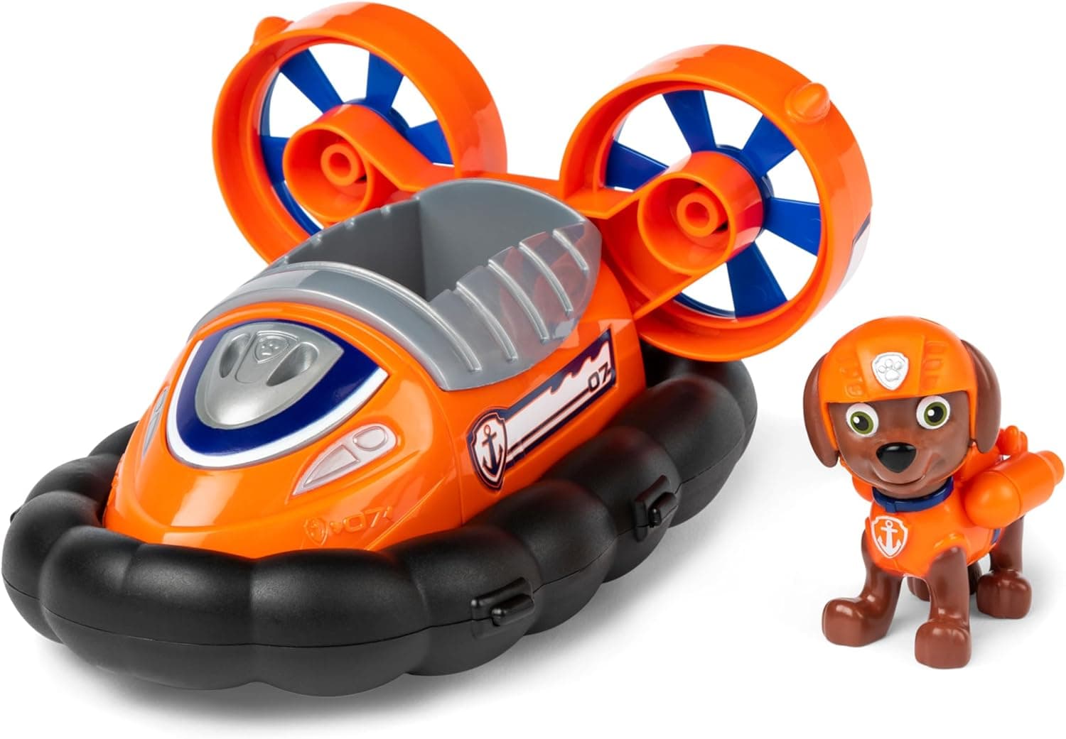 Patrulha canina - aerofuscante figura Suma - carro Zuma hovercraft com 1 figura Zuma patrulha canina - 6069048 - brinquedos crianças 3 anos