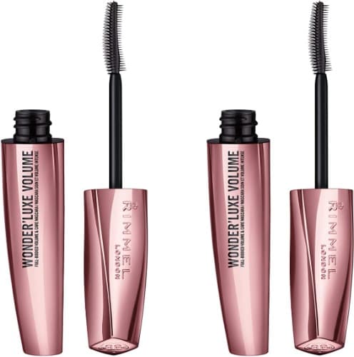 Rimmel Máscara Wonder'luxe volume - volume instantâneo, sem embalagem - 002 Brown - 11 ml x 2