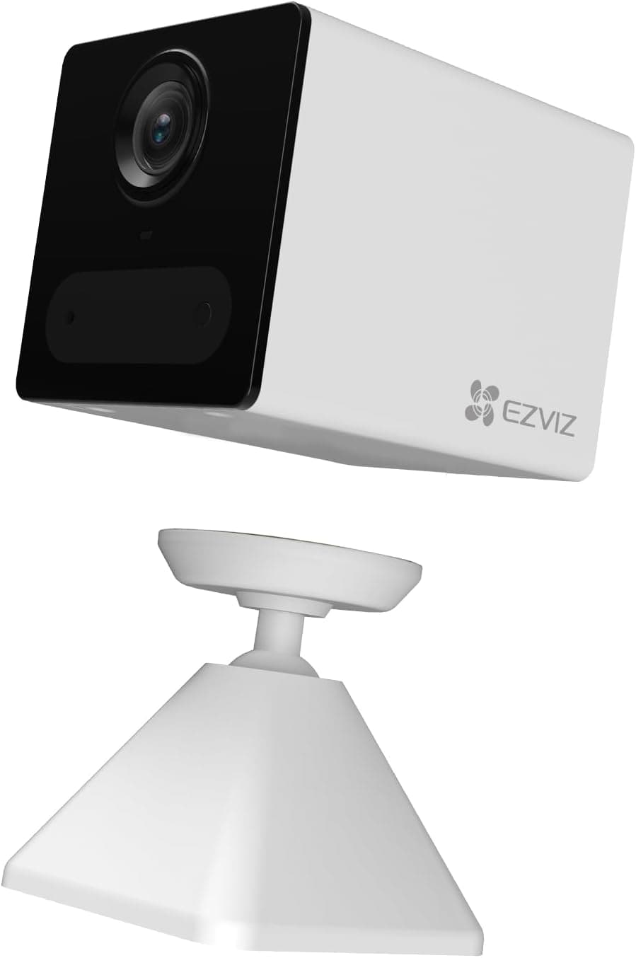EZVIZ Câmara de vigilância WiFi interior sem cabos, 1080P bateria de câmara 2000 mAh, deteção de movimento humano PIR, visão noturna infravermelha, áudio de 2 vias, suporte cartão SD até 512 GB, CB2