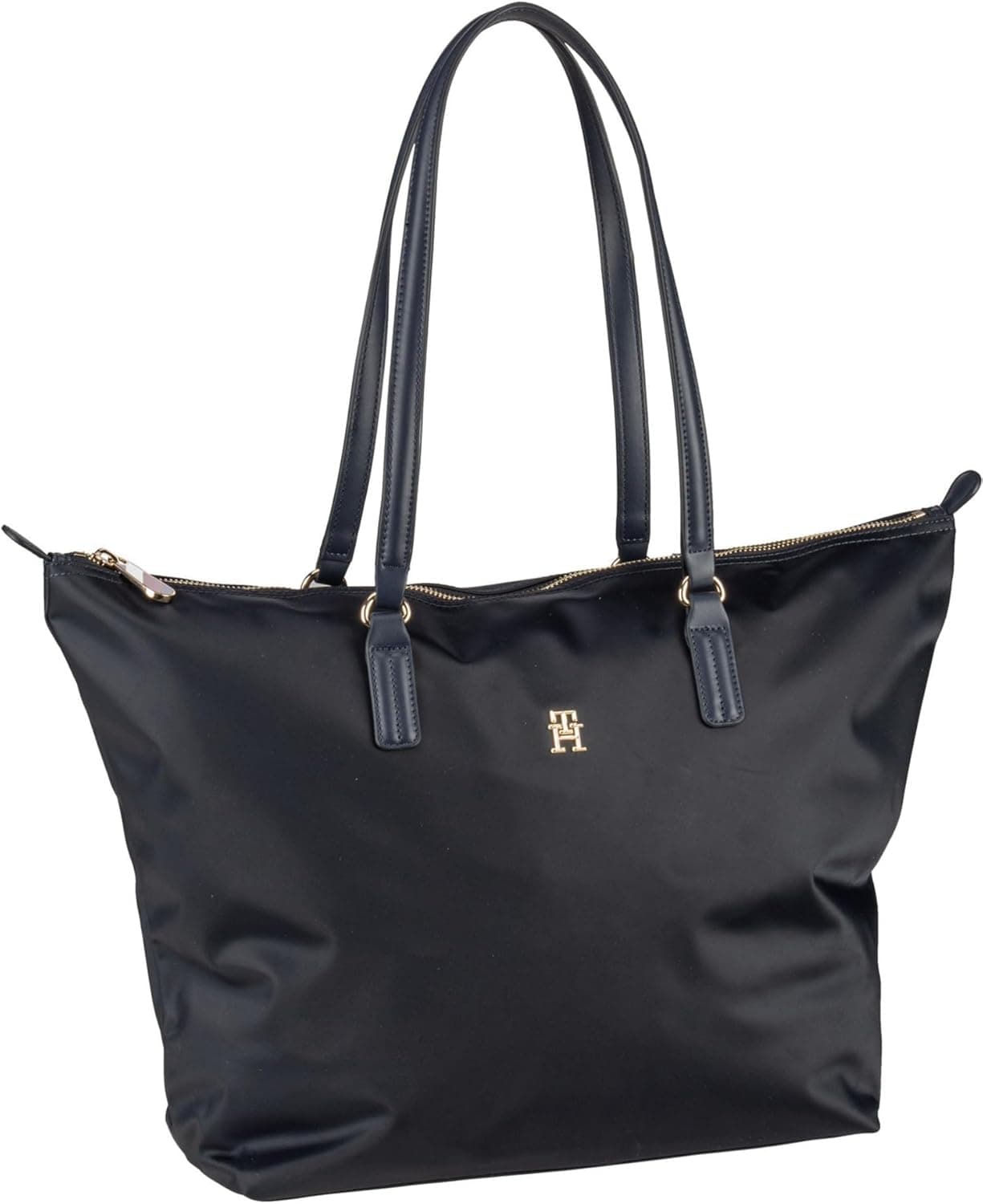 Tommy Hilfiger Poppy TH Tote Aw0aw15639, mala de mão para mulher, tamanho único