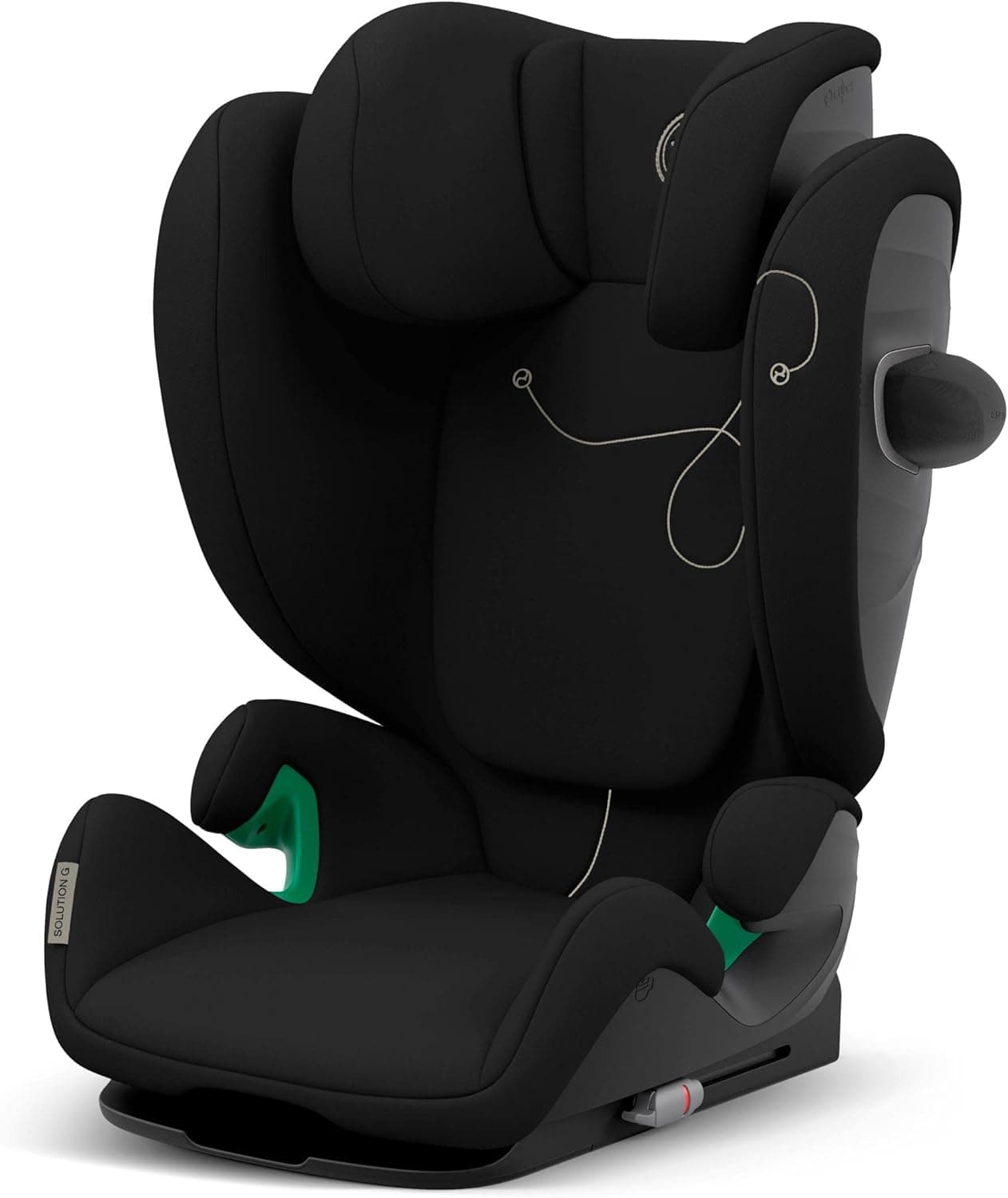 Cybex Gold Cadeira de carro infantil Solution G i-Fix, para carros com e sem ISOFIX, de 3 a 12 anos aprox. (100-150 cm), aprox. 15 a 50 kg, preto 