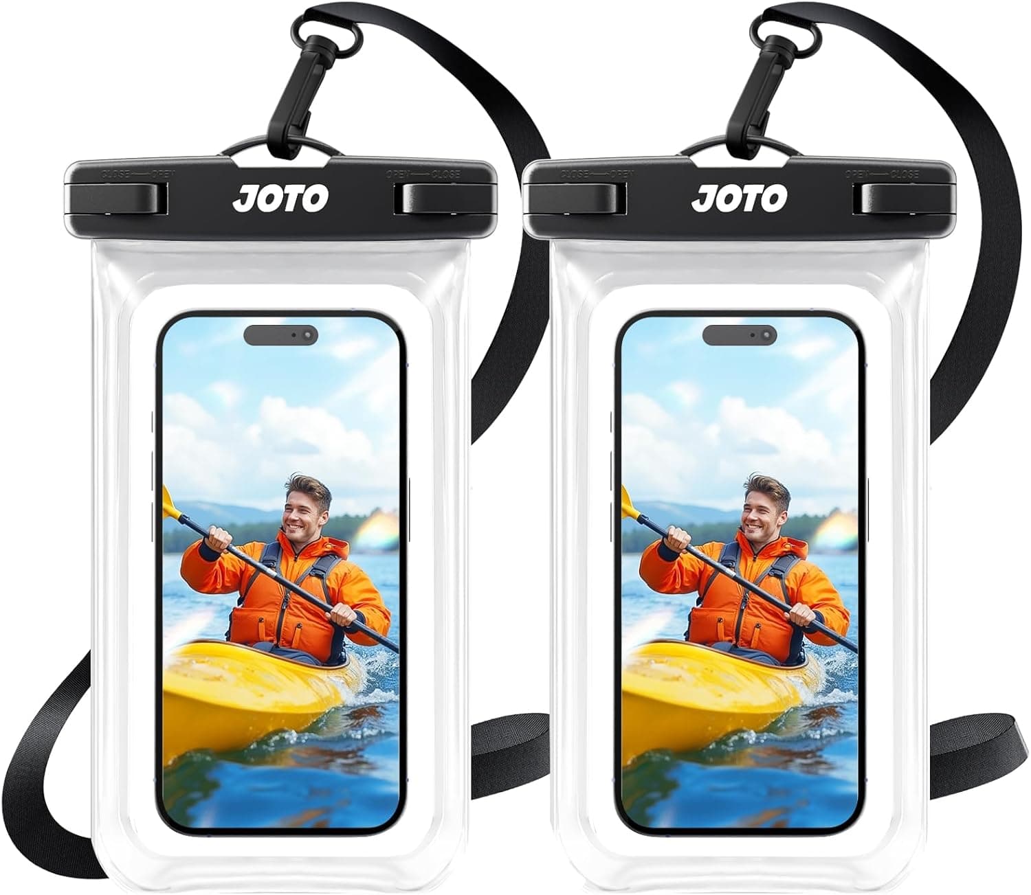 JOTO Bolsa estanque para telemóvel universal, 2 unidades