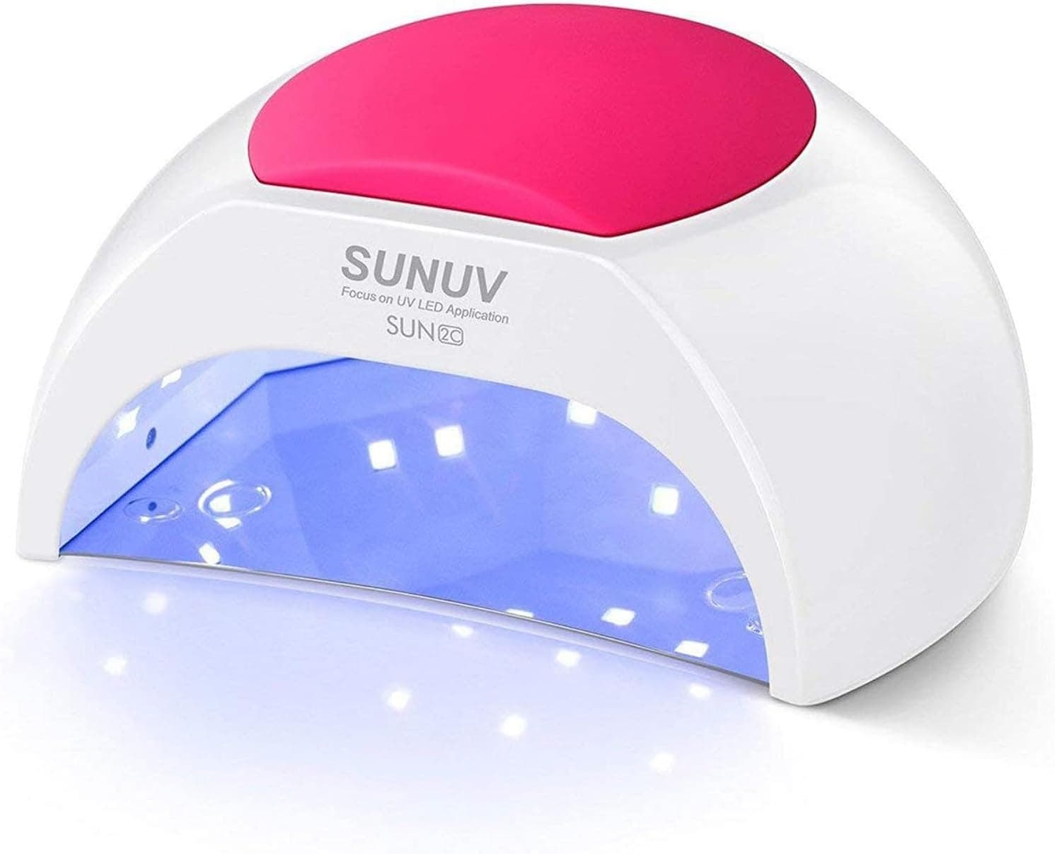 SUNUV Candeeiro secador de unhas, profissional LED UV lâmpada unhas de gel, cura luz em 4 modos para o tempo 10s, 30s, 60s e 90s