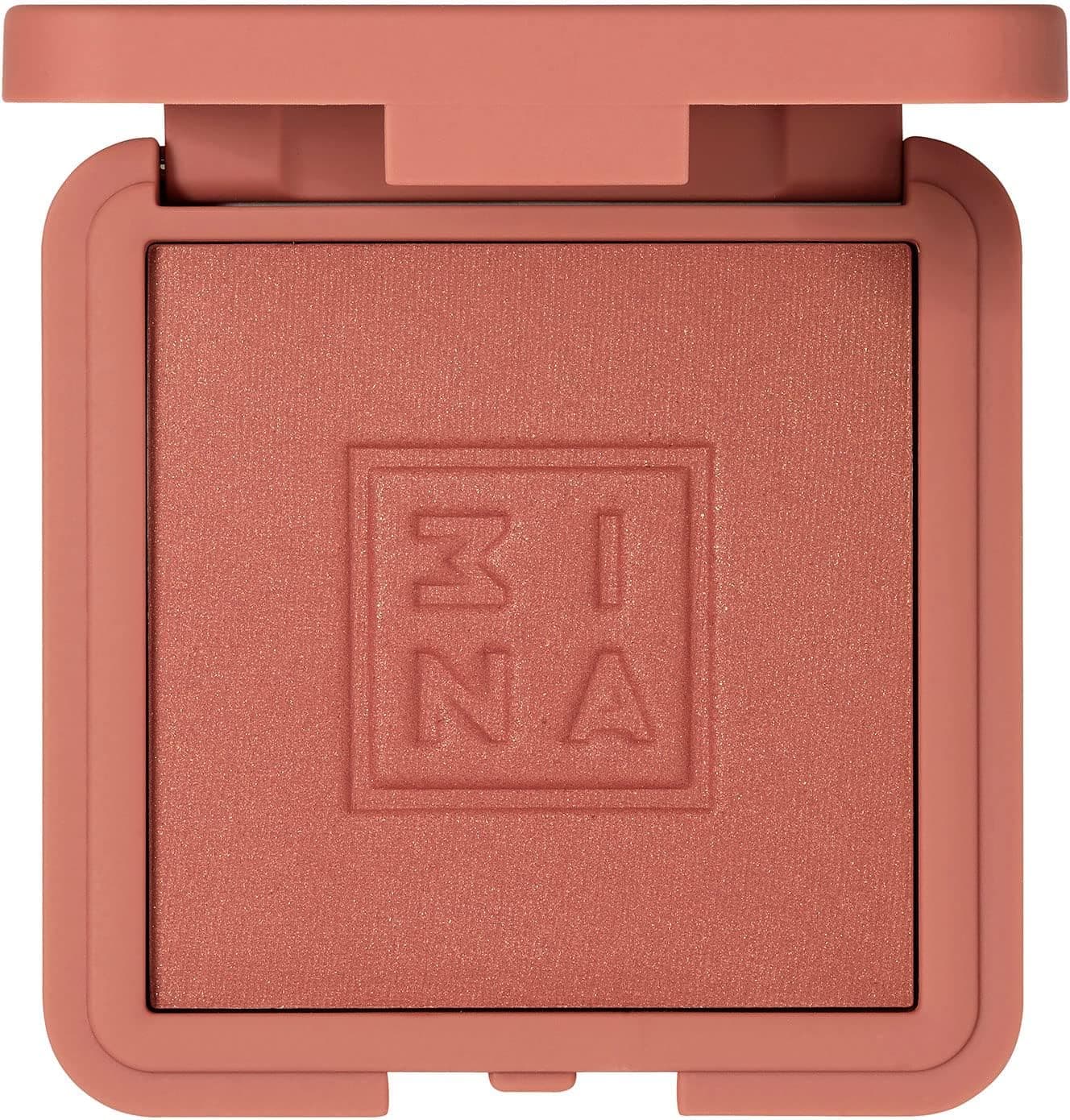 3INA MAKEUP - The Blush 504 - Colorete castanho dourado em pó fácil de borrifar - Acabamento natural e sedoso - Coretes altamente pigmentadas com textura leve - Vegan - Cruelty Free