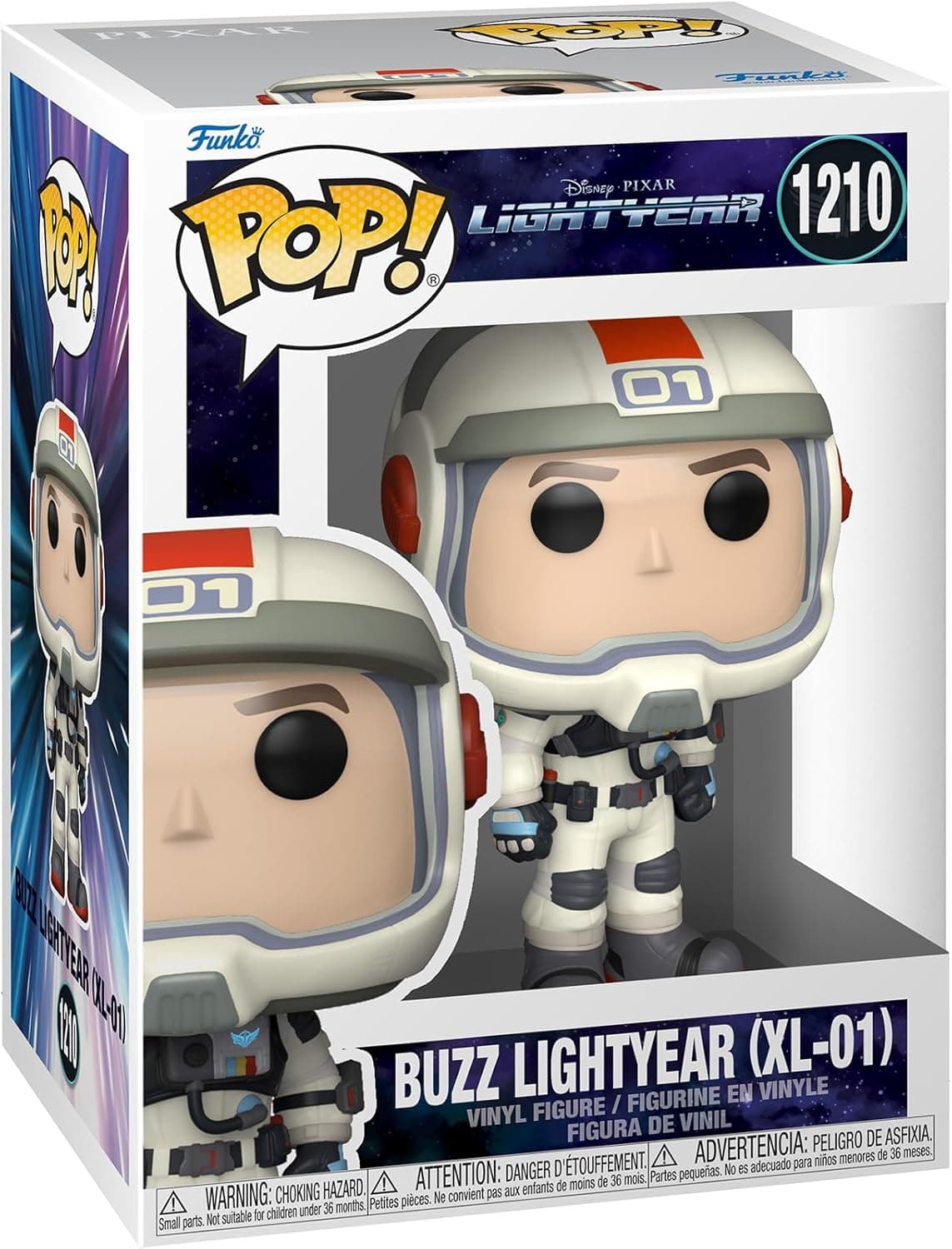 Funko Pop! Disney: Lightyear - Buzz Lightyear - Figura de vinil colecionável - ideia para presente- Mercadoria oficial - Brinquedos para crianças e adultos - Fãs de Filmes - boneco para colecionadores