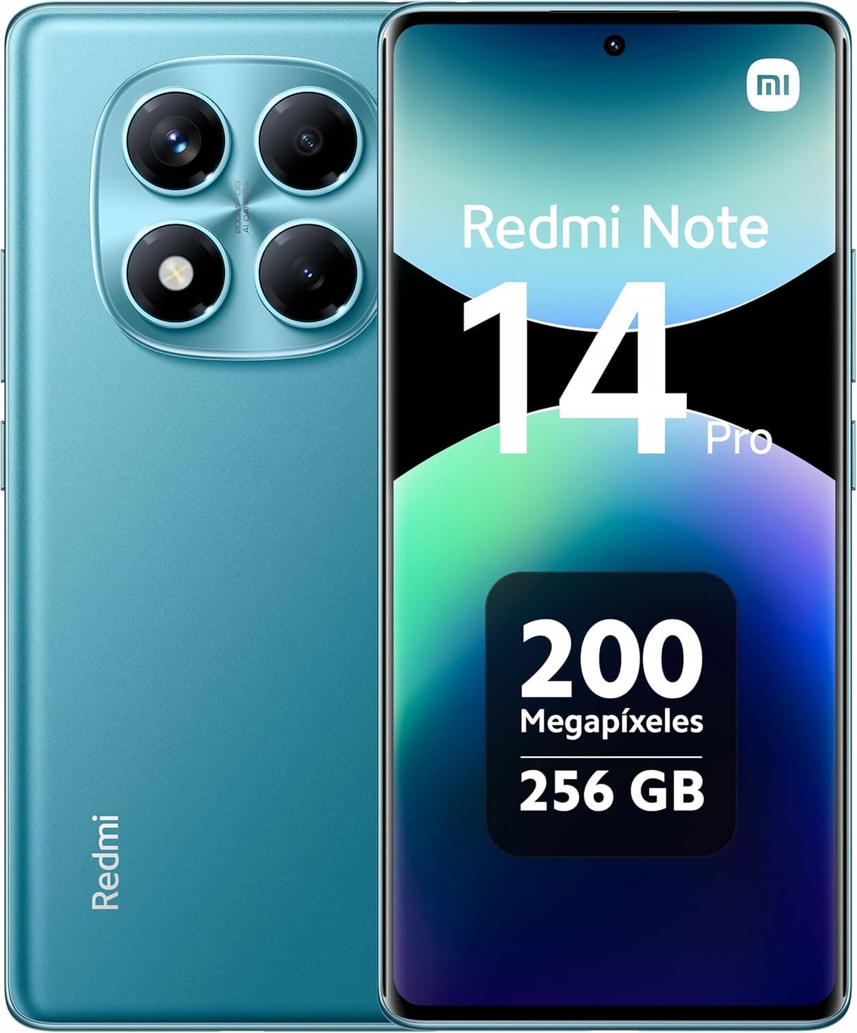 Xiaomi Redmi Note 14 Pro Smart Phone 8 GB 256 GB 6,67-Inch Rhythm Eye Protection Fingerprint Unlock 50 Million Pixels/Dual Card Dual Standby/NFC Function, carregamento de 45 W, carregador não incluído 