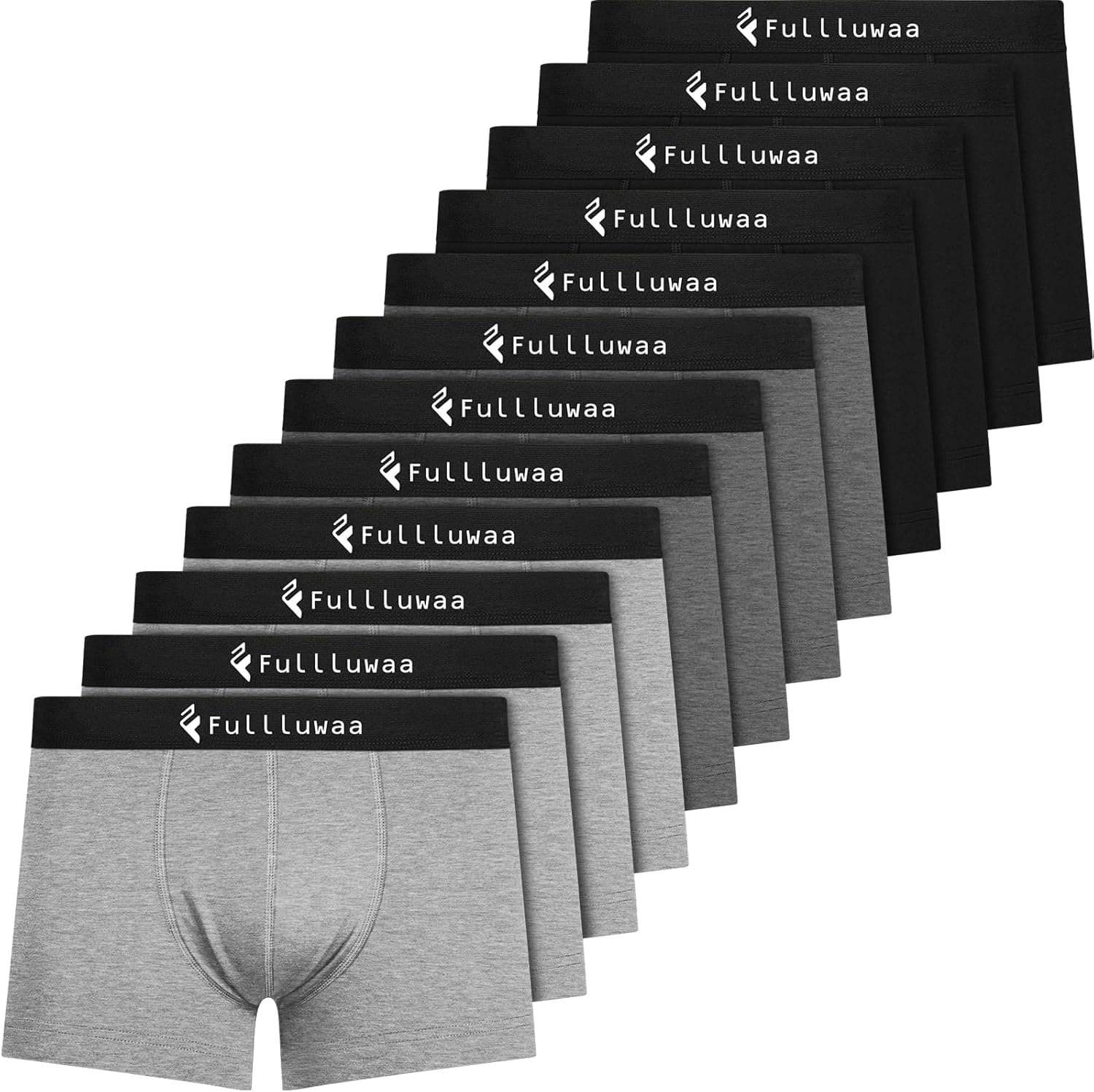 Fullluwaa Boxers para homem, pack de 12