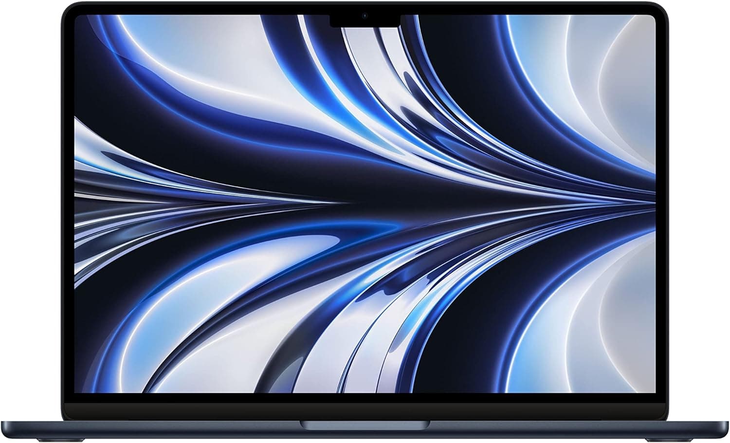 Apple 2022 Computador portátil MacBook Air com chip M2, ecrã líquido com ecrã líquido com ecrã Retina de 13,6 polegadas, 8 GB de RAM, 256 GB de armazenamento SSD, teclado retroiluminado, cor preta