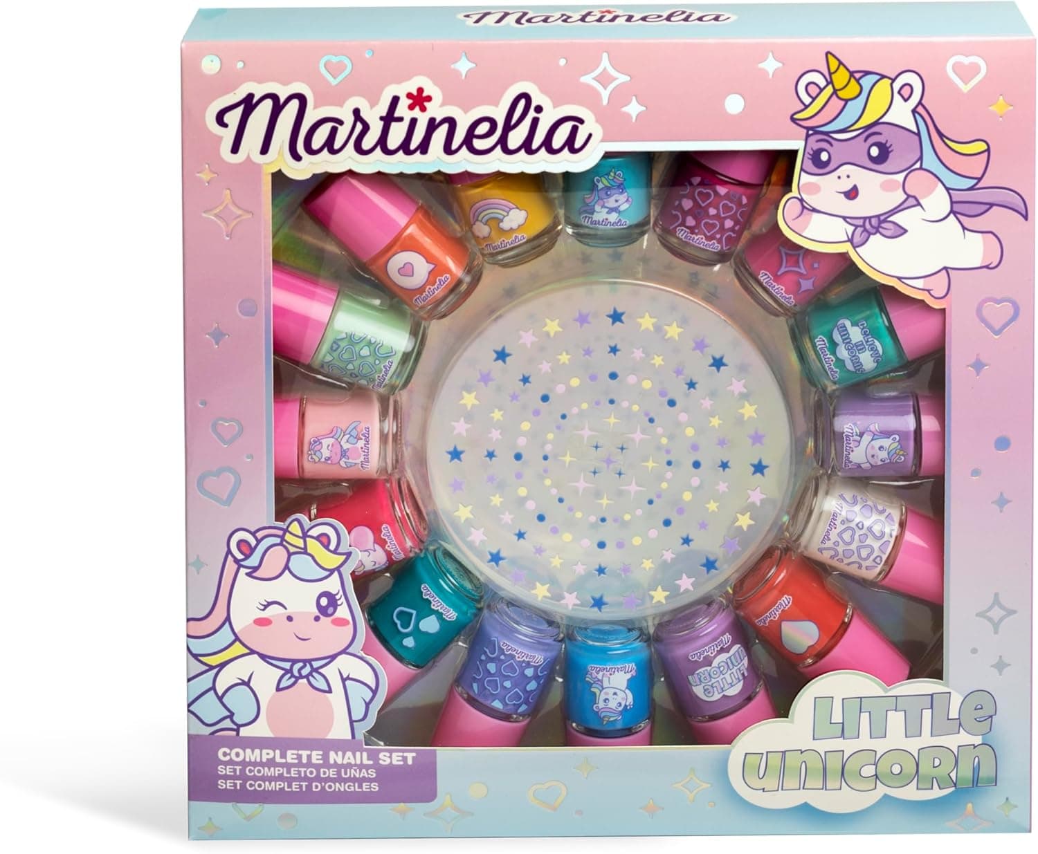 JUPESA Set unhas Little Unicorn martinelia