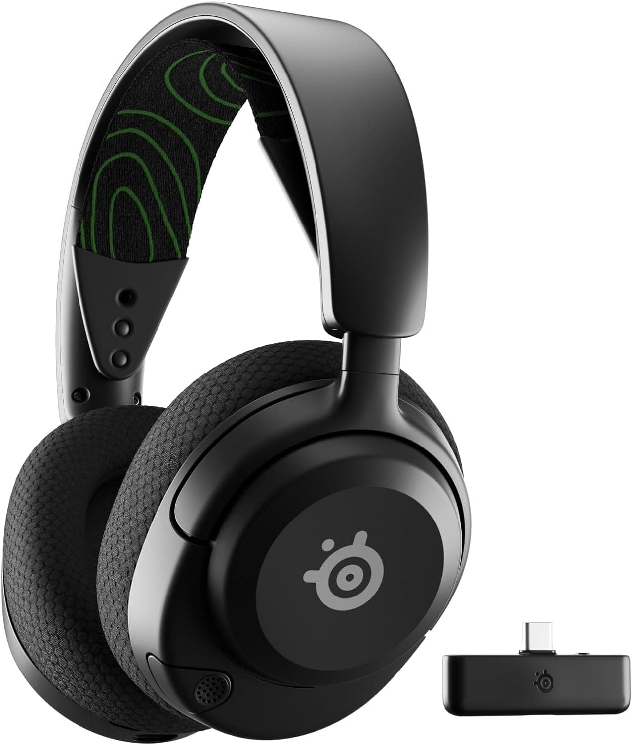teelSeries Arctis Nova 5X Wireless - Auriculares gaming - Controladores magnéticos de neodímio - Mais de 100 preconfigurações de áudio - bateria de 60 horas-2,4 GHz ou BT- Micro Gen2.X - Xbox, PC