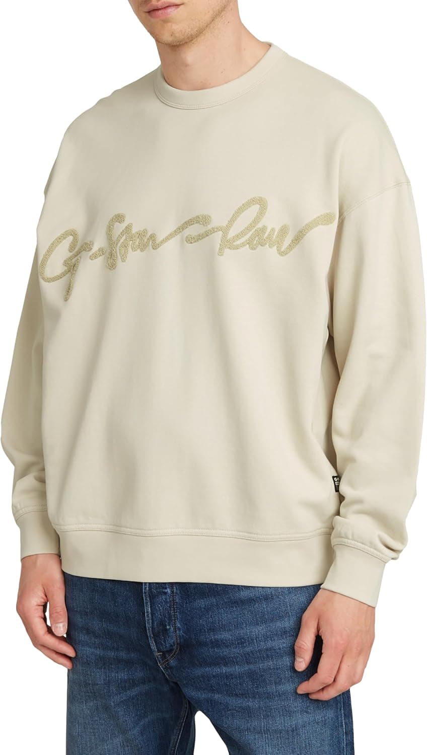 G-STAR Camisola Chenille G-Script Loose homem