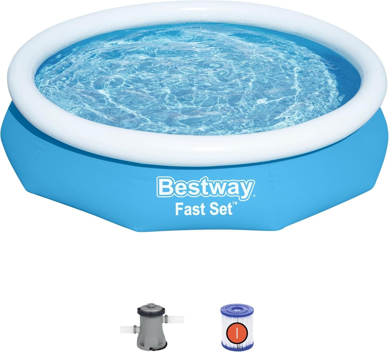 Bestway 10" x 26"/Conjunto de piscina de 3,05 m x 66 cm