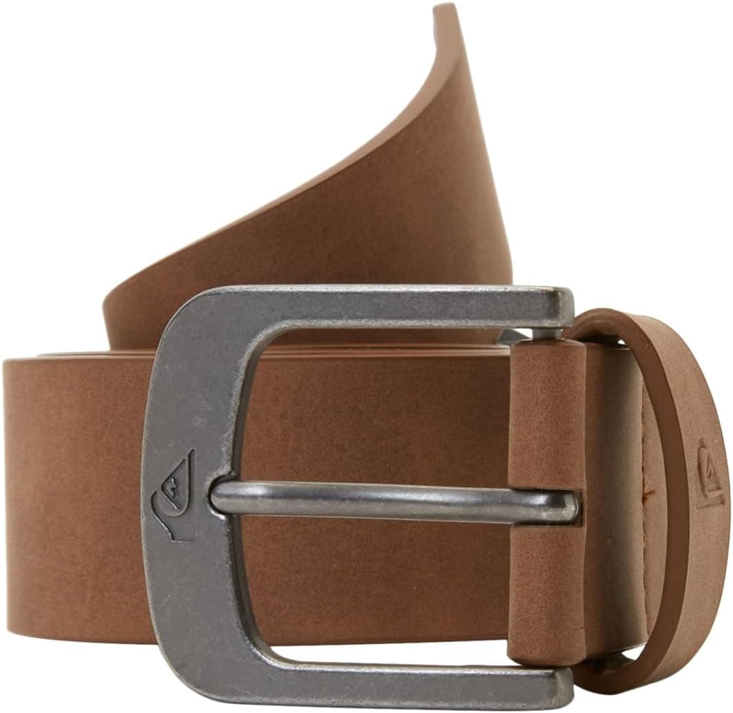 Quiksilver Main Street Cinto de couro sintético para homem