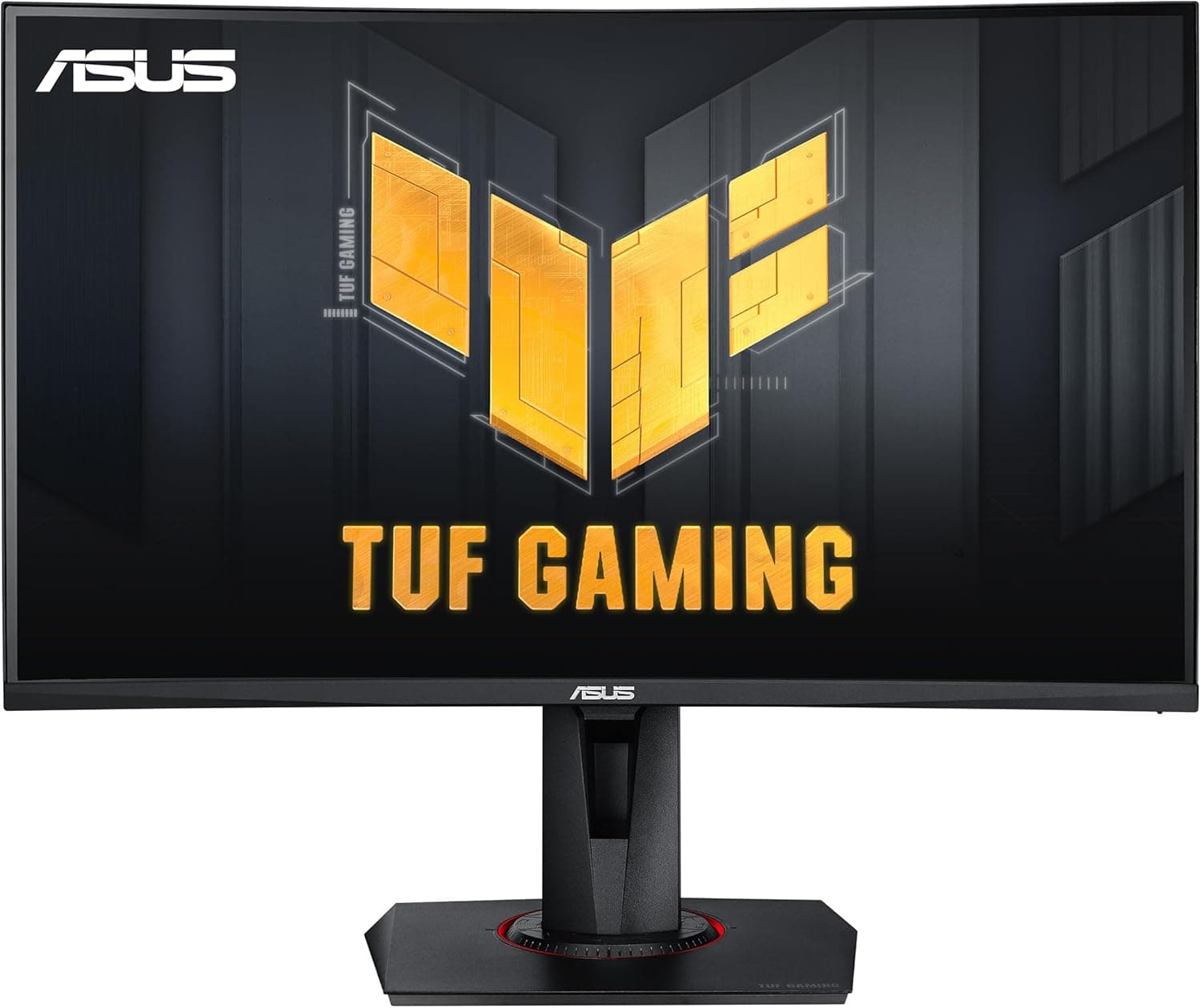 Asus TUF VG27WQ - Monitor Curvo gaming de 27" WQHD (2560x1440, 165 Hz, ELMB SYNC, Adaptive-Sync, Freesync Premium, 1 ms MPRT, DisplayHDR 400) Negro