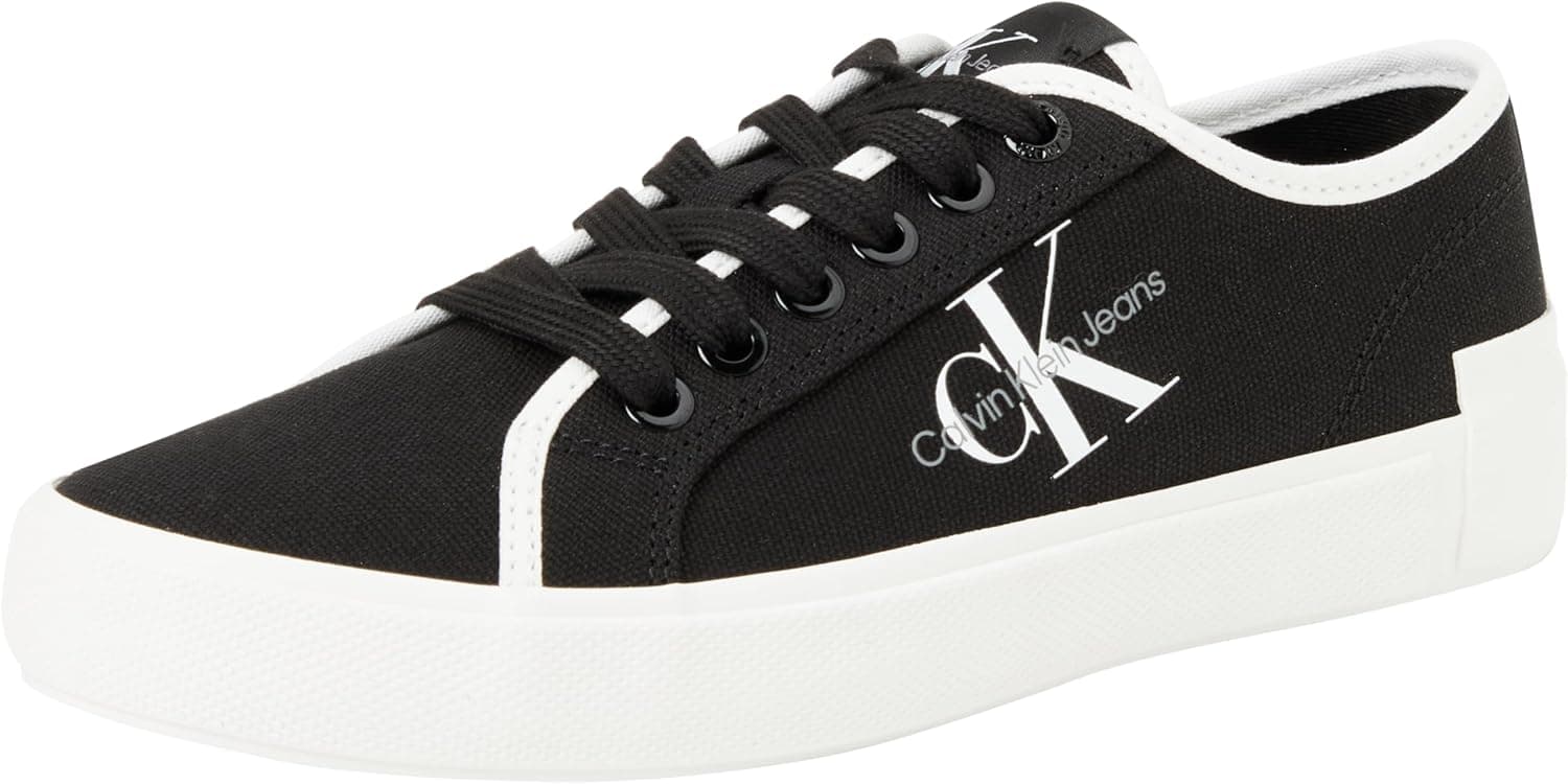 Calvin Klein Jeans Skater Vulcanized Low YW0YW01453 | Sapatilhas casuais vulcanizadas para mulher