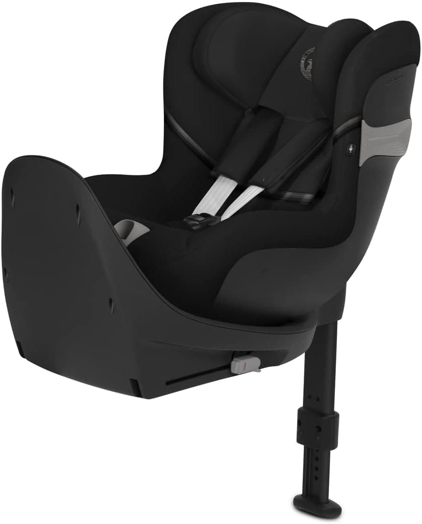 Cybex Gold Sillita para carro Sirona S2 i-Size, de 3 meses a 4 anos, máximo. 18 kg, compatível com sensor Safe, preto (Moon Black)