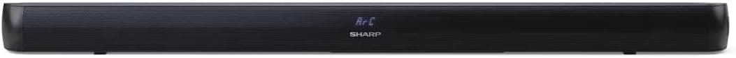 Sharp HT-SB147 2.0 Barra de som, cinema em casa, Bluetooth com HDMI ARC/CE, USB Playback, potência máxima total de saída de 150 W, 92 cm, cor preta