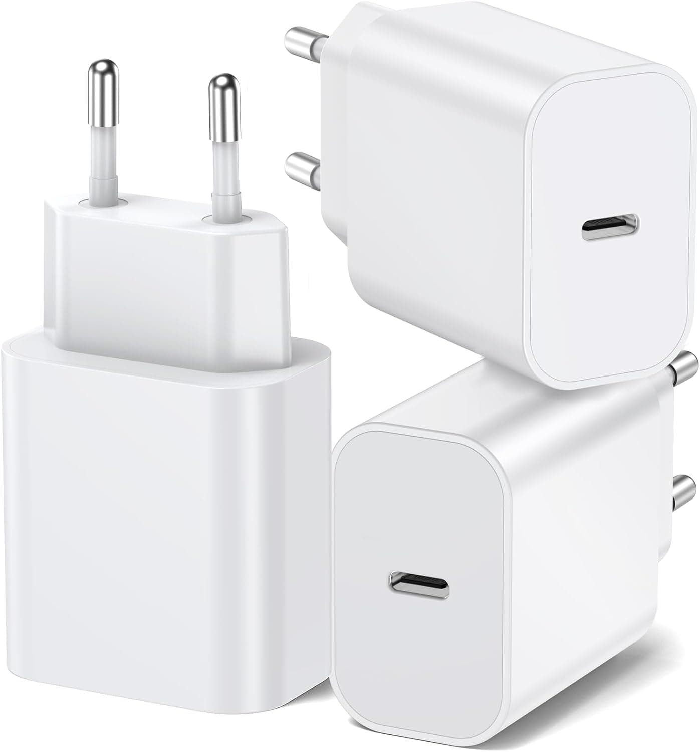 BHHB 3-Pack de 20 W Carregador USB C