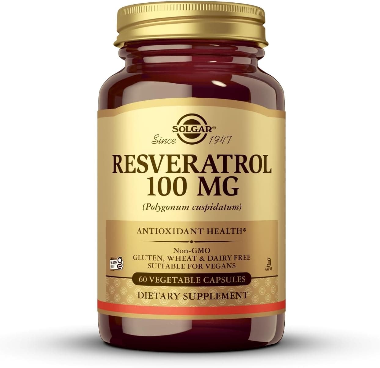 Solgar Complemento alimentar Resveratrol - 60 cápsulas