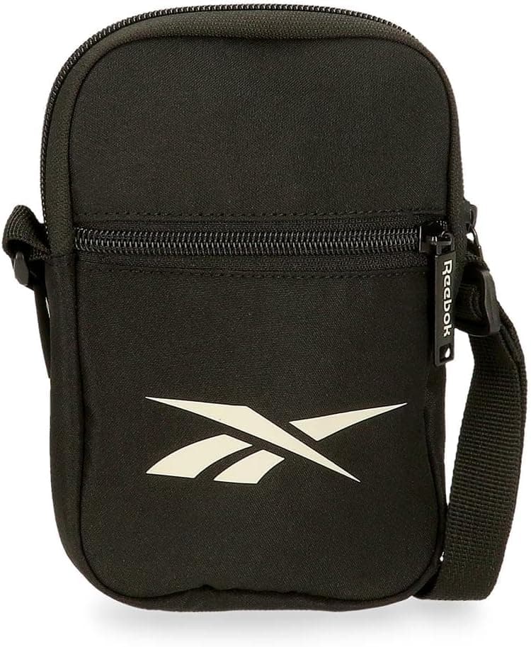Reebok Malden Bandoleiras, bolsas desportivas, tamanhos e modelos, vários compartimentos, poliéster, de Joumma Bags, Preto, Talla única, Saco de ombro