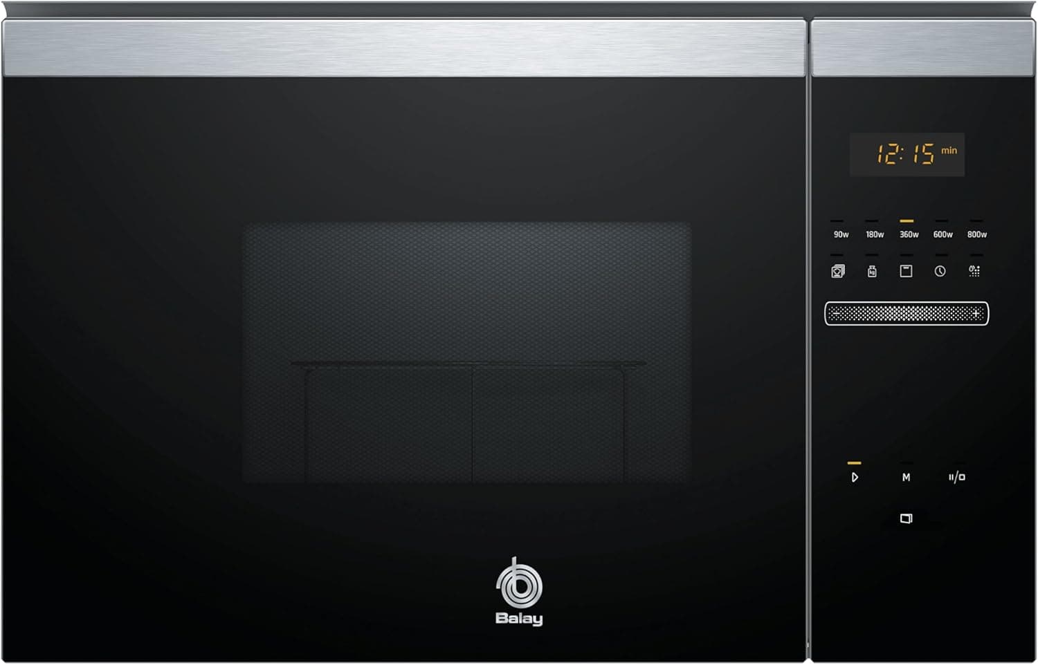 Balay 3CG4172X2 | Micro-ondas de encastre com grelhador, 20 L, controlo eletrónico e função Aqualisis