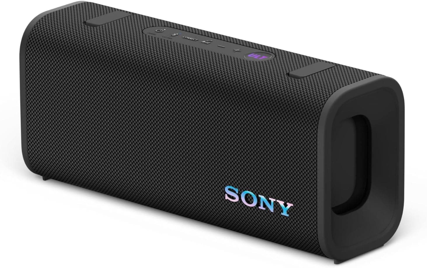 Sony ULT Field 3 - Altifalante Bluetooth portátil com ULT Power Sound, bateria de 24 horas, IP67, resistente à água, ao pó e aos impactos, correia destacável para o ombro, compacto - preto
