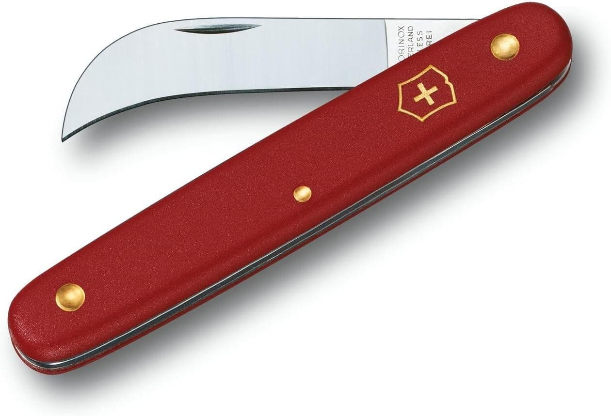 Victorinox, navalha de jardinagem XS, para podar árvores e plantas folha curva e cabo de nylon
