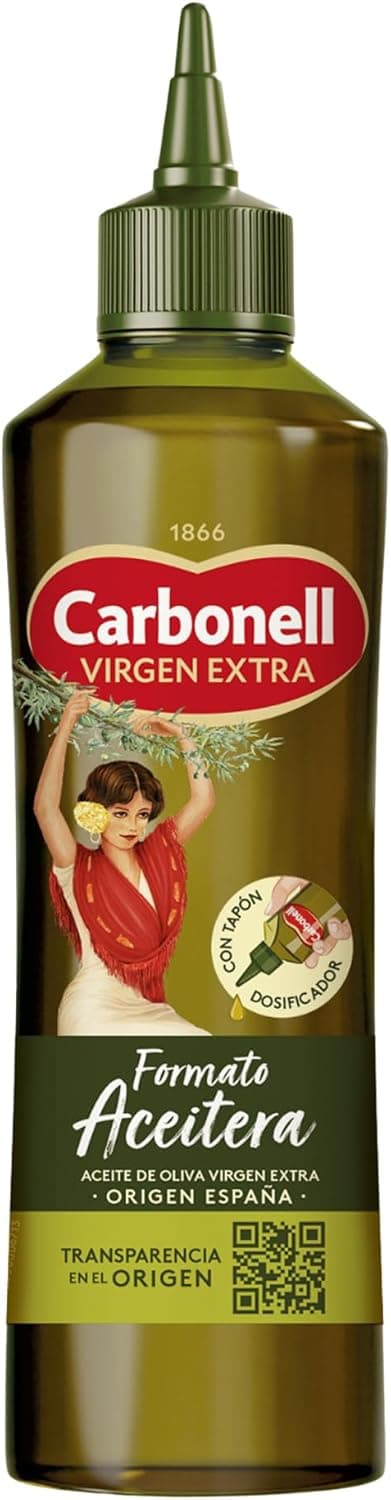 Carbonell - Azeite virgem extra, com tampa doseadora, 460 ml