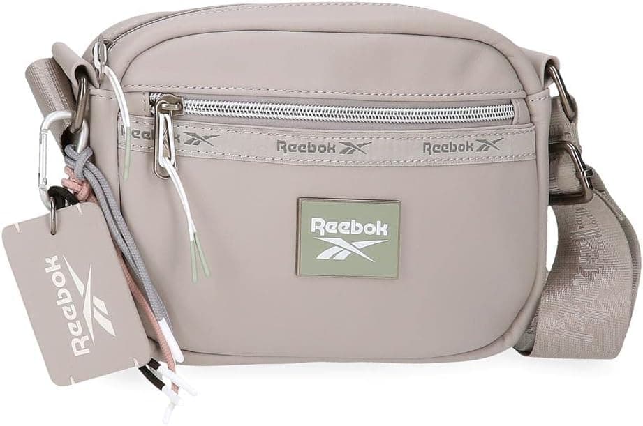 Reebok Tina, cinzento, Bandolera, Saco de ombro para mulher, 21x14x6 cm