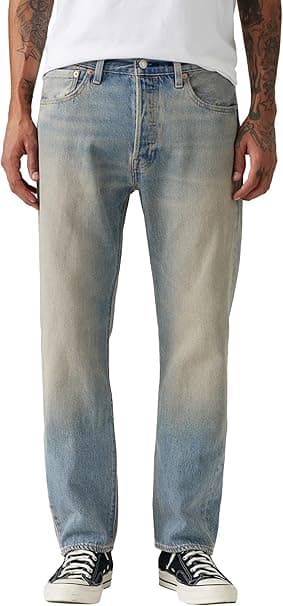Levi'S Men's 501 Original Fit Jeans Calças de ganga para homem