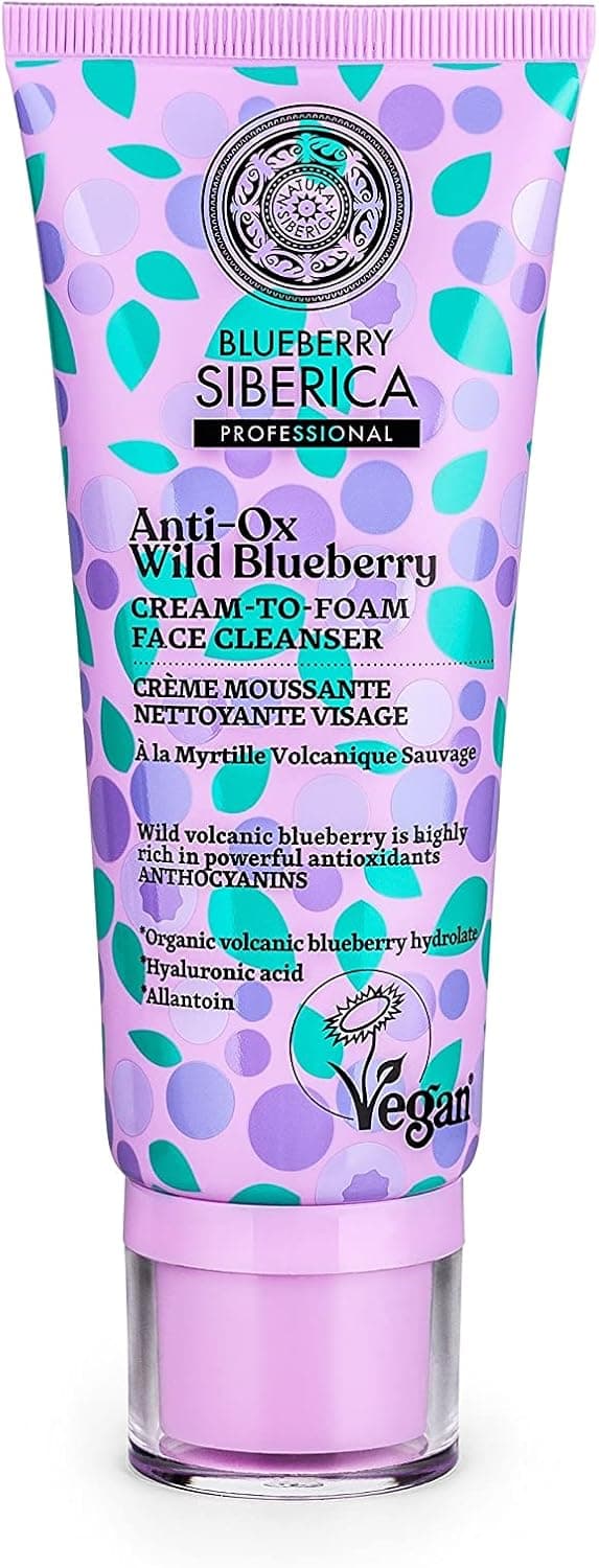 Anti-OX Wild Blueberry. limpeza facial creme de espuma