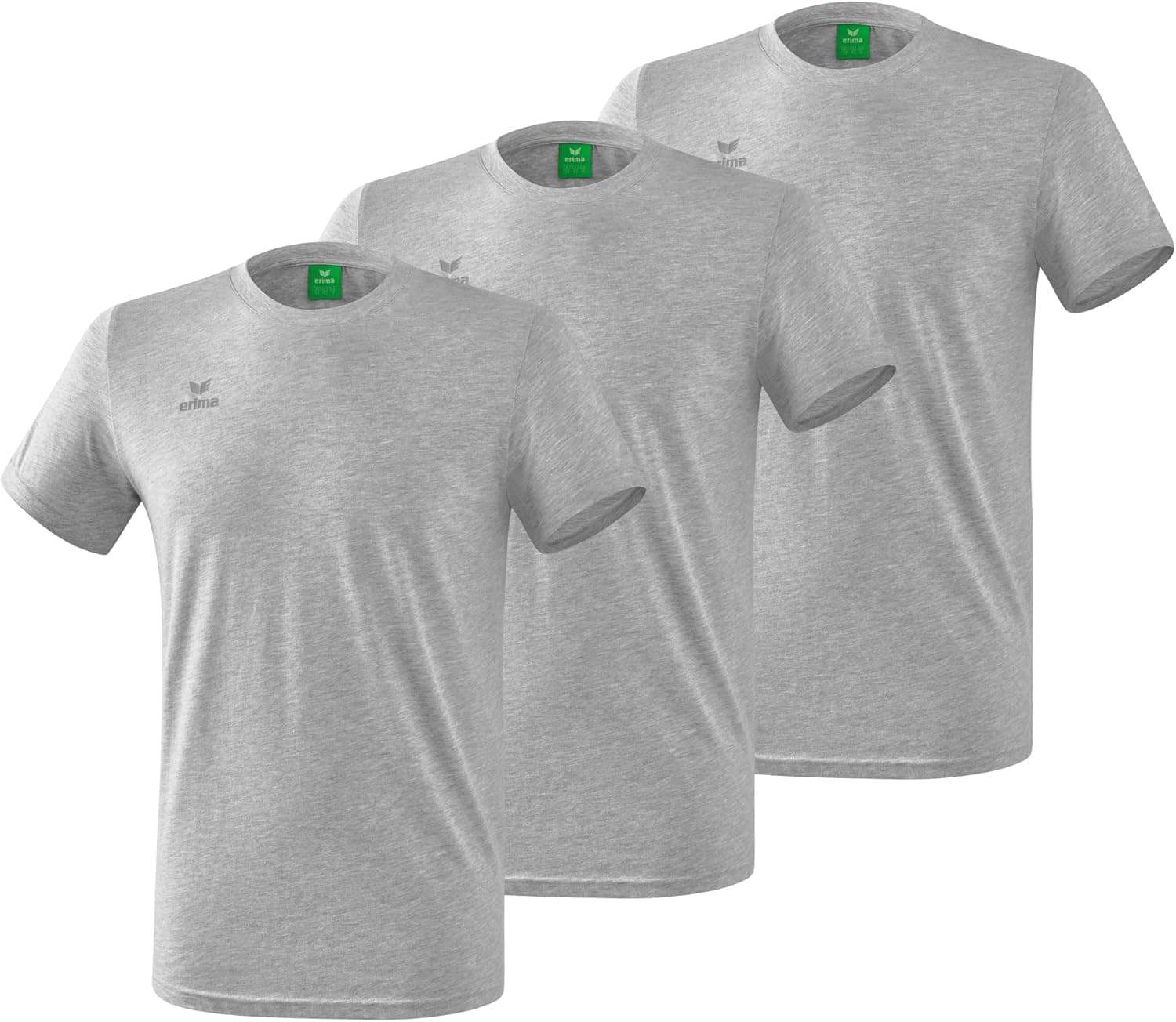 erima T-shirt para homem, pack de 3