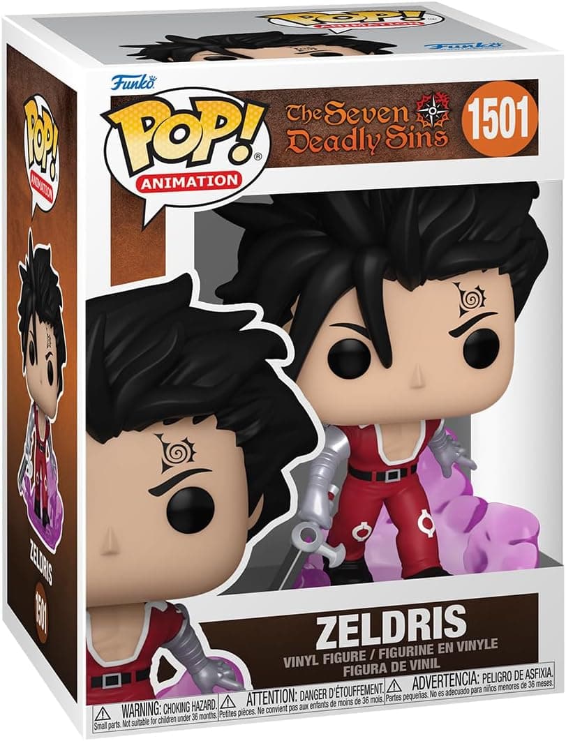Funko Pop! Animation: Seven Deadly Sins - Zeldoris - Zeldris - Figura de vinil colecionável - brinquedos para crianças e adultos - fãs de anime - figura modelo para colecionadores