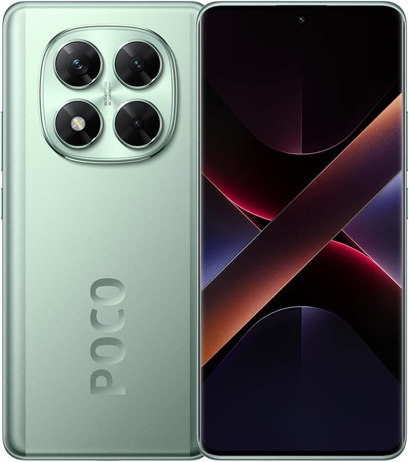 Xiaomi Pouco X7 Smartphone 12 + 512 GB, carregamento turbo de 45 W, 1,5 K 120 Hz AMOLED ecrã curva cristalRes, câmara principal de 50 MP com OIS à prova de pó, IP68, bateria grande de 5110 mAh -verde