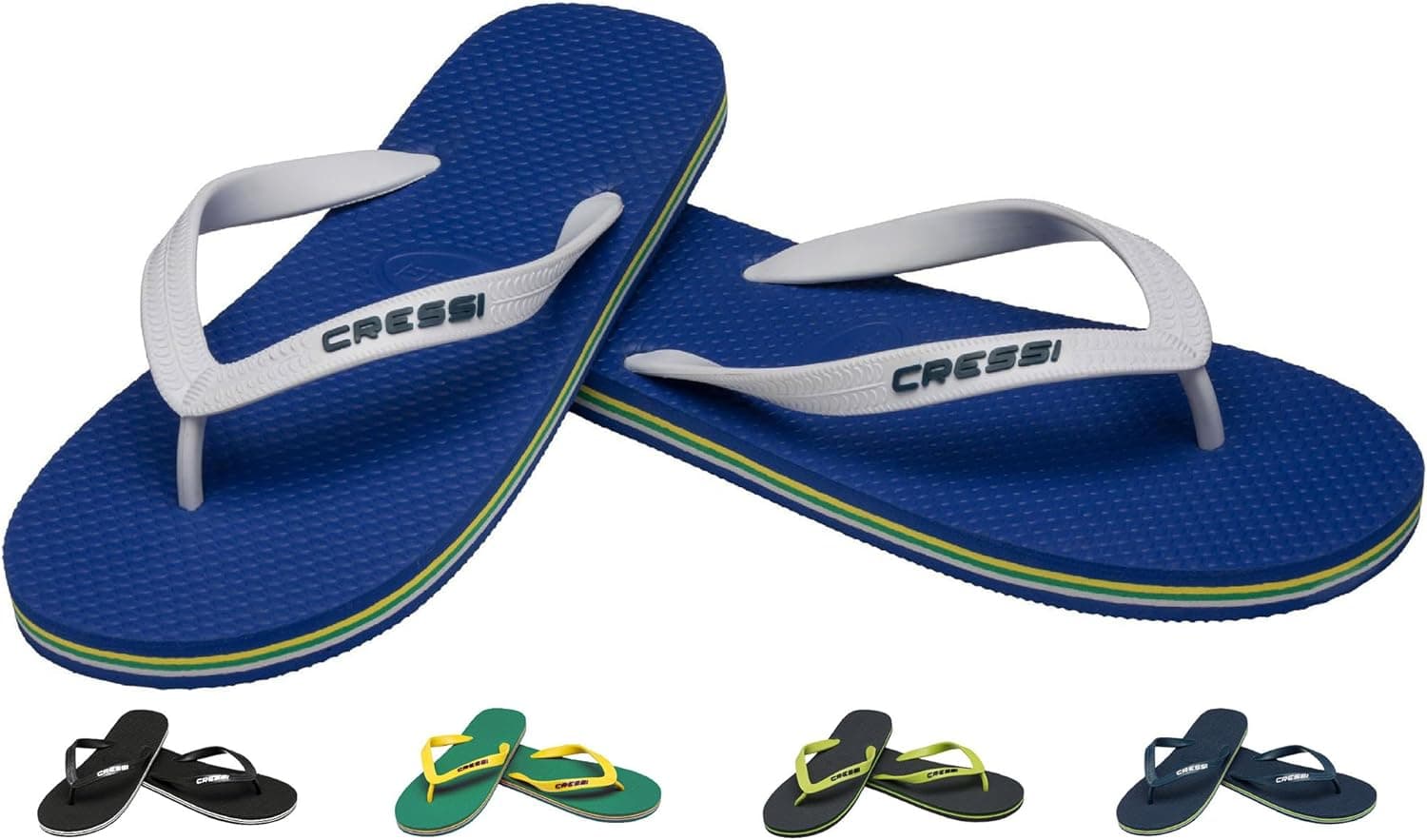 Cressi Beach Flip Flops chinelos de praia unissexo para adultos