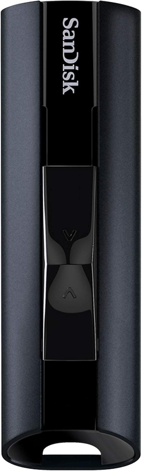 SanDisk 512 GB Extreme PRO Memória flash de estado sólido até 420 MB/s, escrita até 380 MB/s, proteção com senha, capa metálica, software RescuePRO Deluxe)