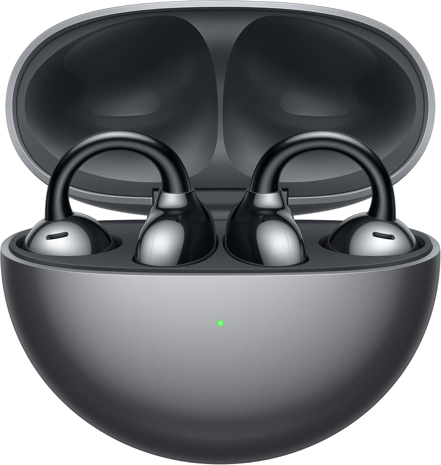 HUAWEI FreeClip, auriculares sem fios Bluetooth, clipe inovador, Open-Ear, grande duração da bateria, cancelamento de ruído em chamadas por IA, resistência IP54 ao pó e a salpicos de água, preto