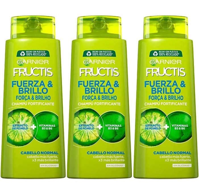 Garnier Fructis Garnier Fructis champô cabelo SHP690 757 g x 3