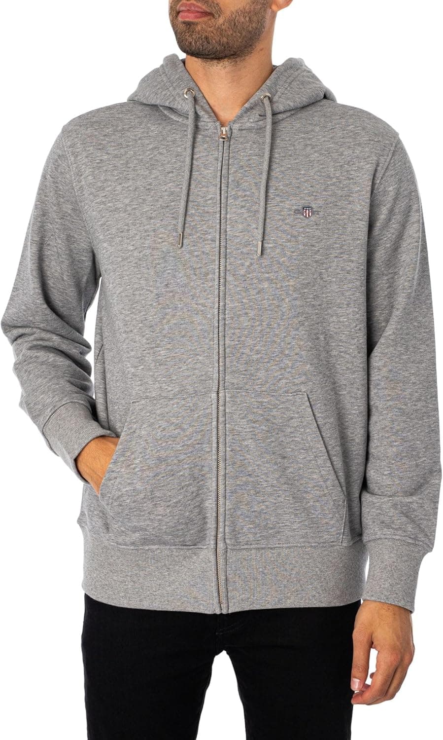 GANT Reg Shield Full Zip Hoodie Camisola com capuz para homem