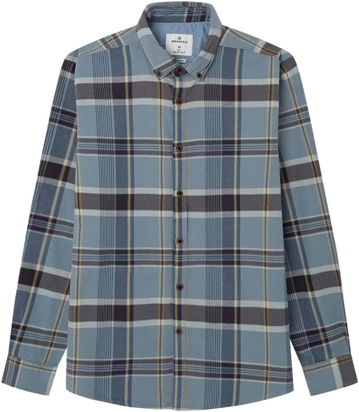 Springfield | Camisa em flanela aos quadrados para homem